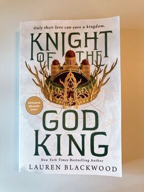 Knight of the God King Novel Lauren Blackwood ARC 2026 YA Fantasy Book
